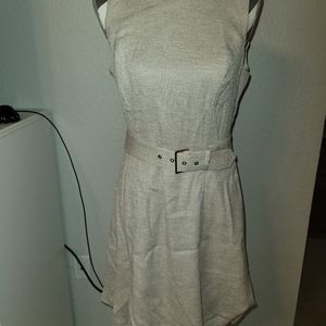 White House Black Market Sand Tweed Matching Set